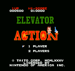 Elevator Action screenshot 3 for NES